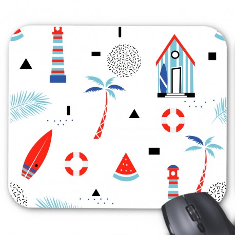 Tapis de souris palmier mer 