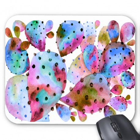 Tapis de souris illustration cactus