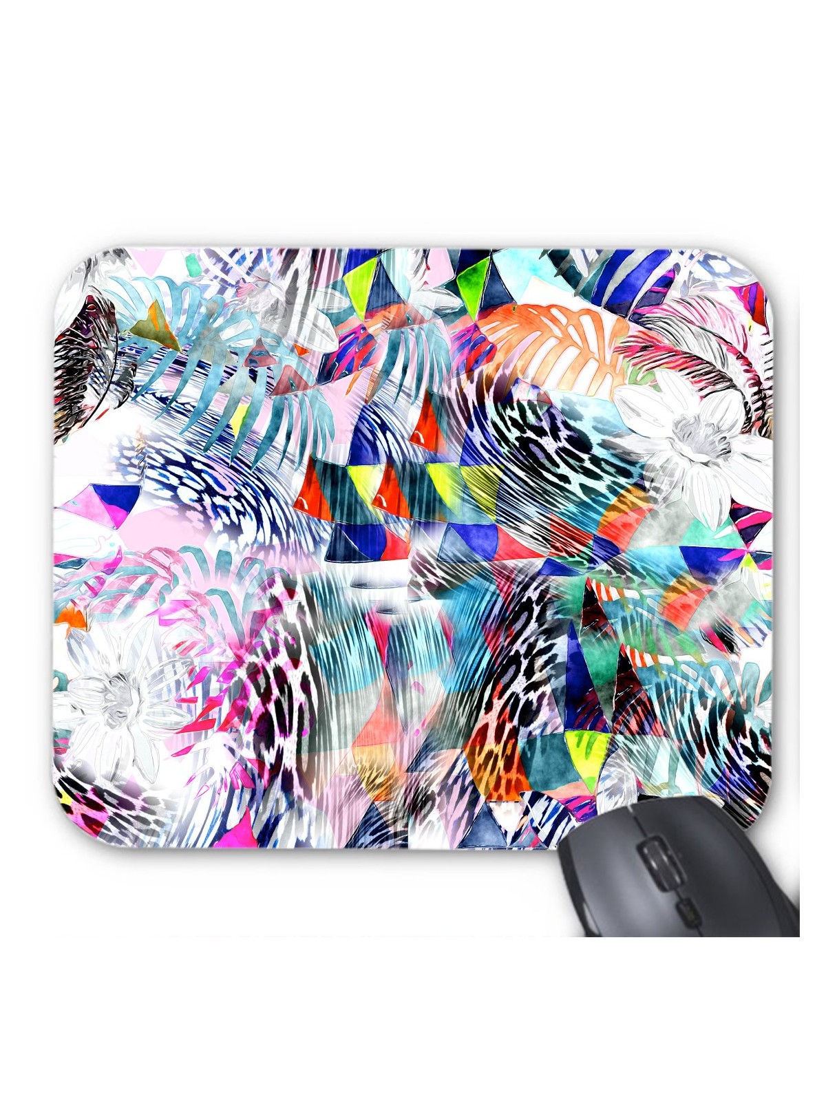 Tapis de souris art jungle psychedelique 