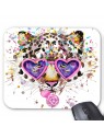 Tapis de souris panthere lunette