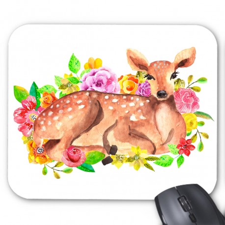 Tapis de souris illustration bambi 