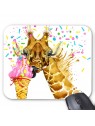 Tapis de souris girafe glace