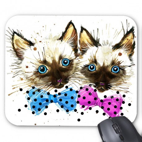 Tapis de souris chat