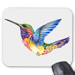 Tapis de souris oiseau 