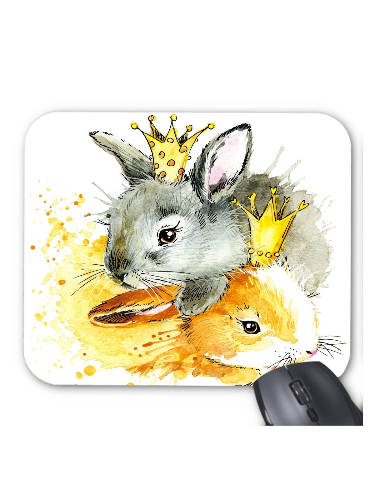 Tapis de souris lapin