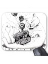 Tapis de souris illustration chat