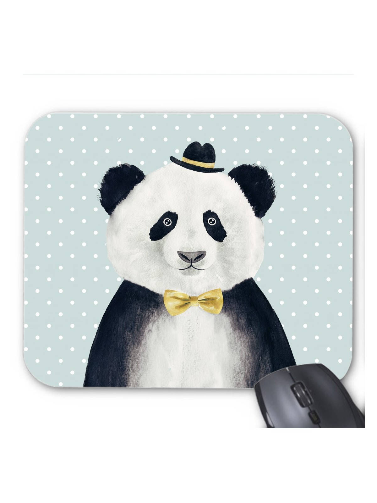 Tapis de souris illustration panda