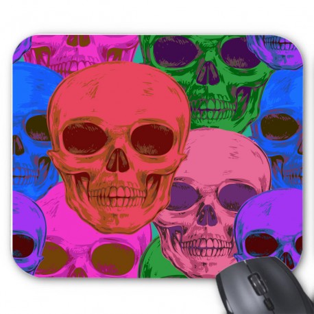 Tapis de souris skull