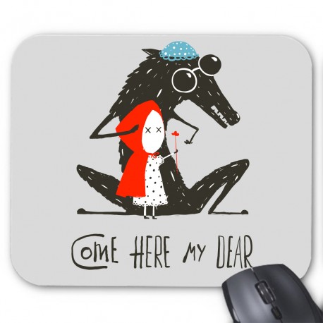 Tapis de souris petit chaperon rouge