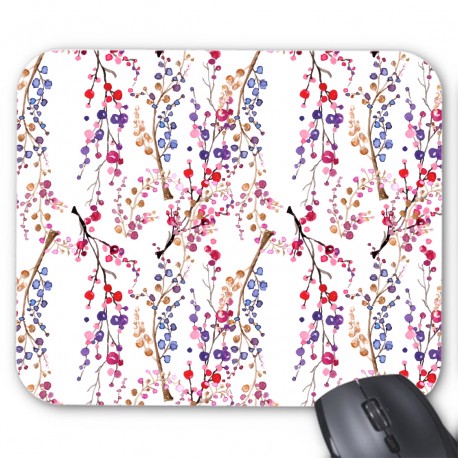 Tapis de souris illustration fleur