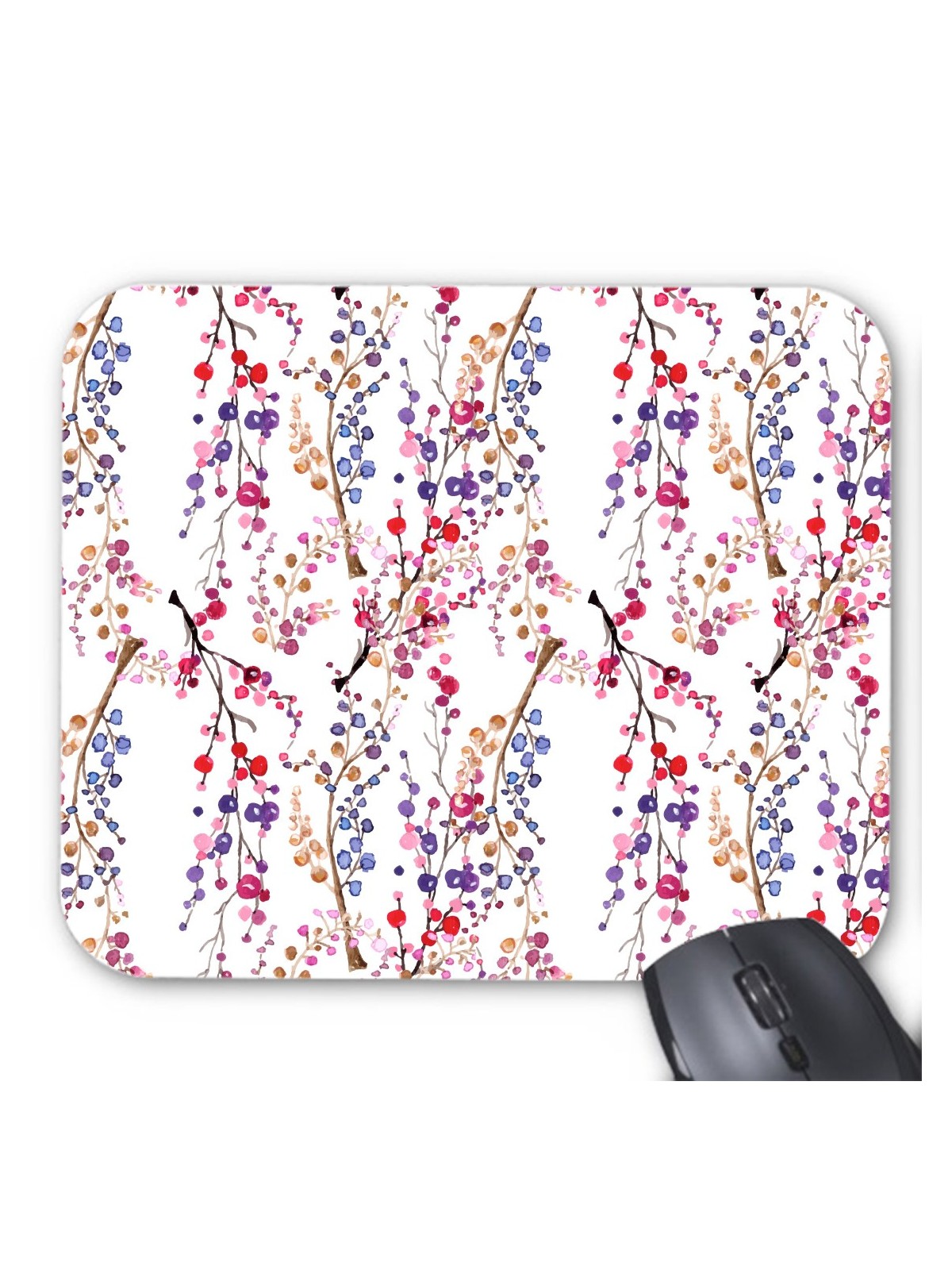 Tapis de souris illustration fleur