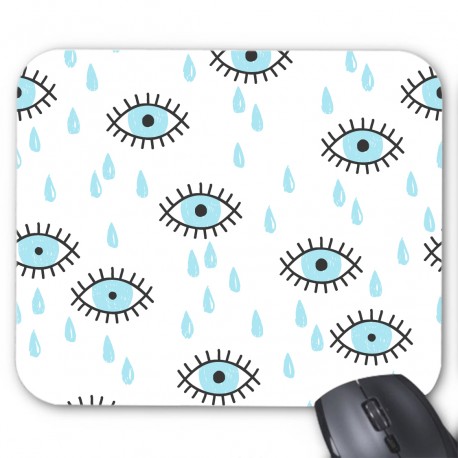 Tapis de souris illustration oeil 