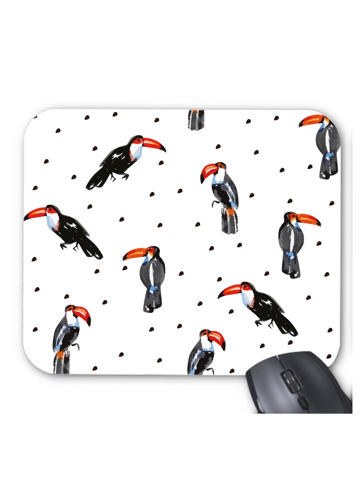 Tapis de souris toucan