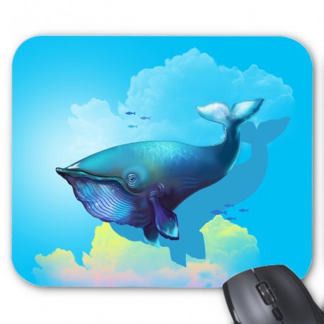 Tapis de souris baleine