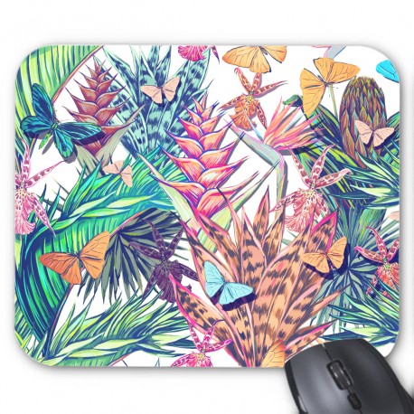 Tapis de souris papillon tropical