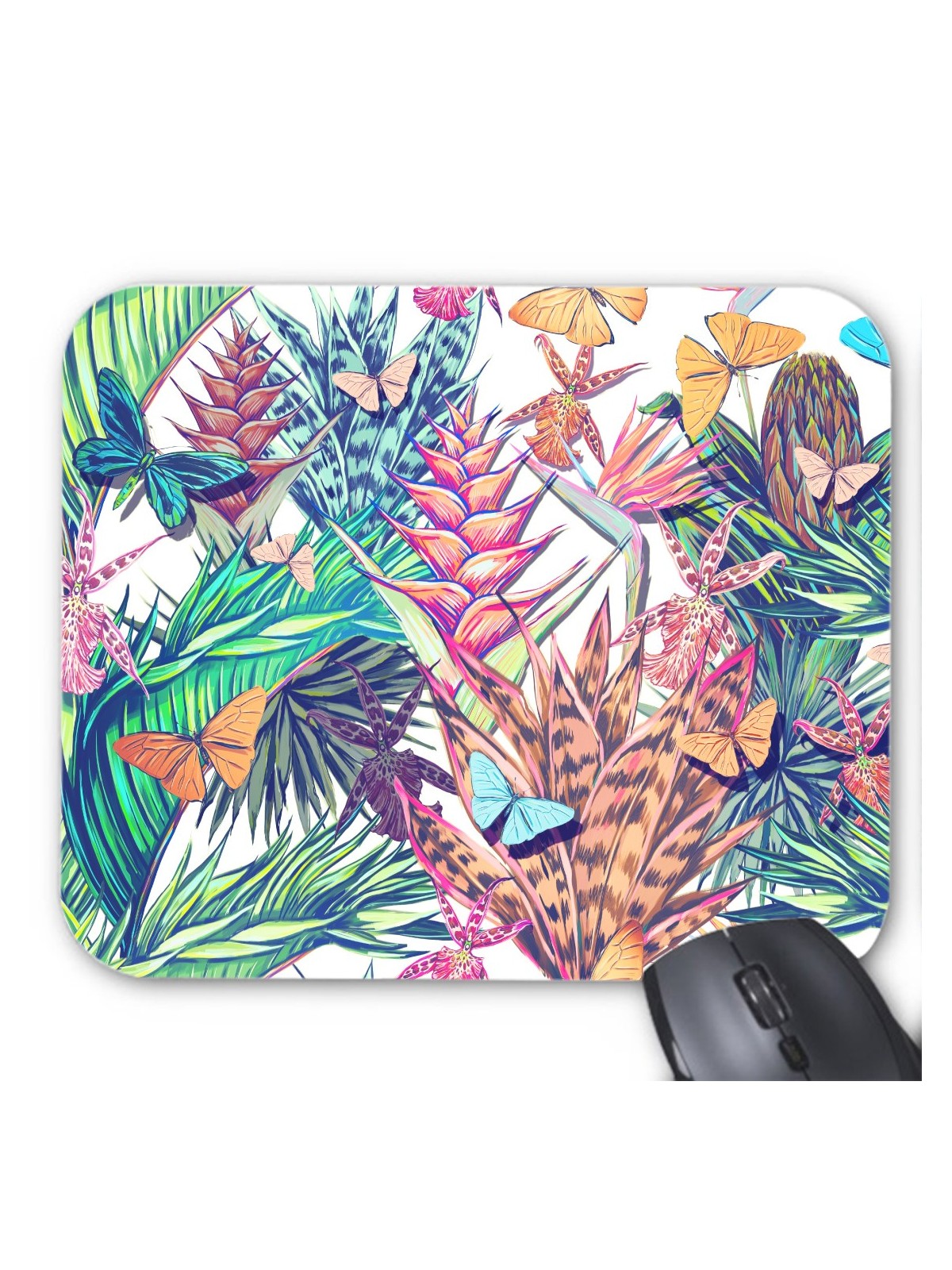 Tapis de souris papillon tropical