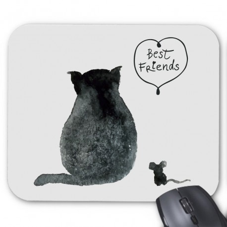 Tapis de souris chat 