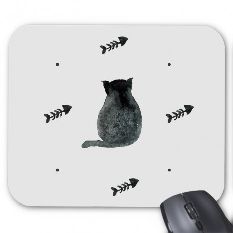 Tapis de souris chat  ref  3206