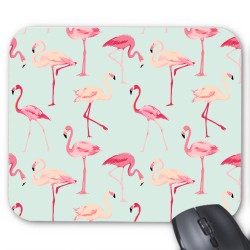 Tapis de souris flamant rose
