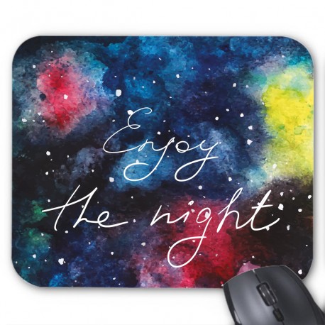 Tapis de souris illustration ciel de nuit