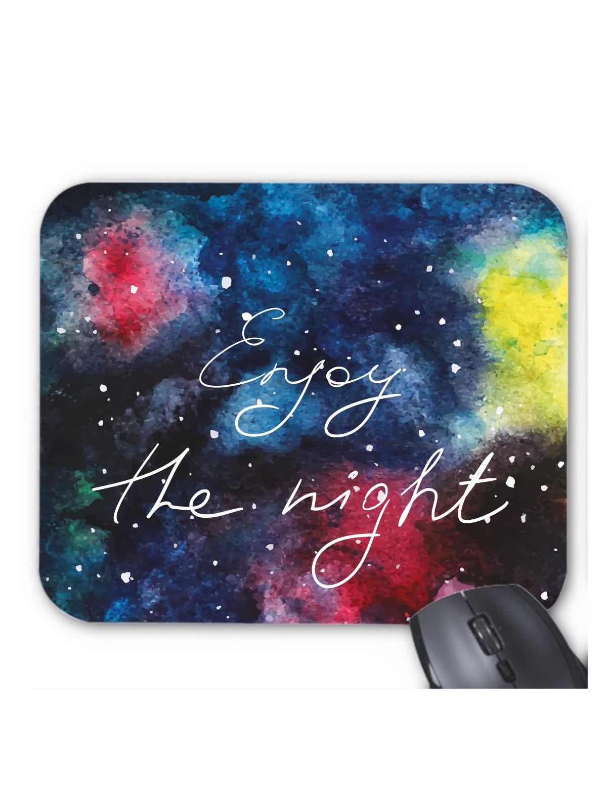 Tapis de souris illustration ciel de nuit