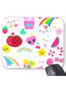 Tapis de souris nuage arc en ciel cute 