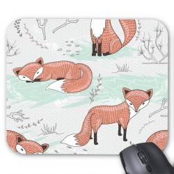 Tapis de souris renard