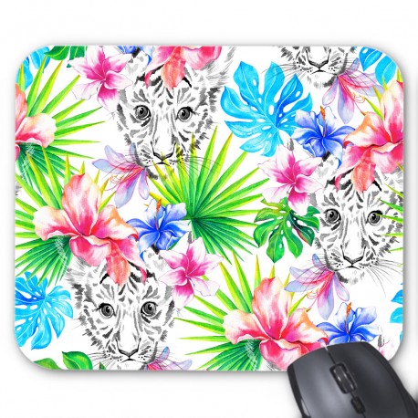 Tapis de souris jungle panthere colorÃ©