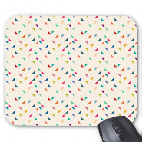 Tapis de souris motif triangle