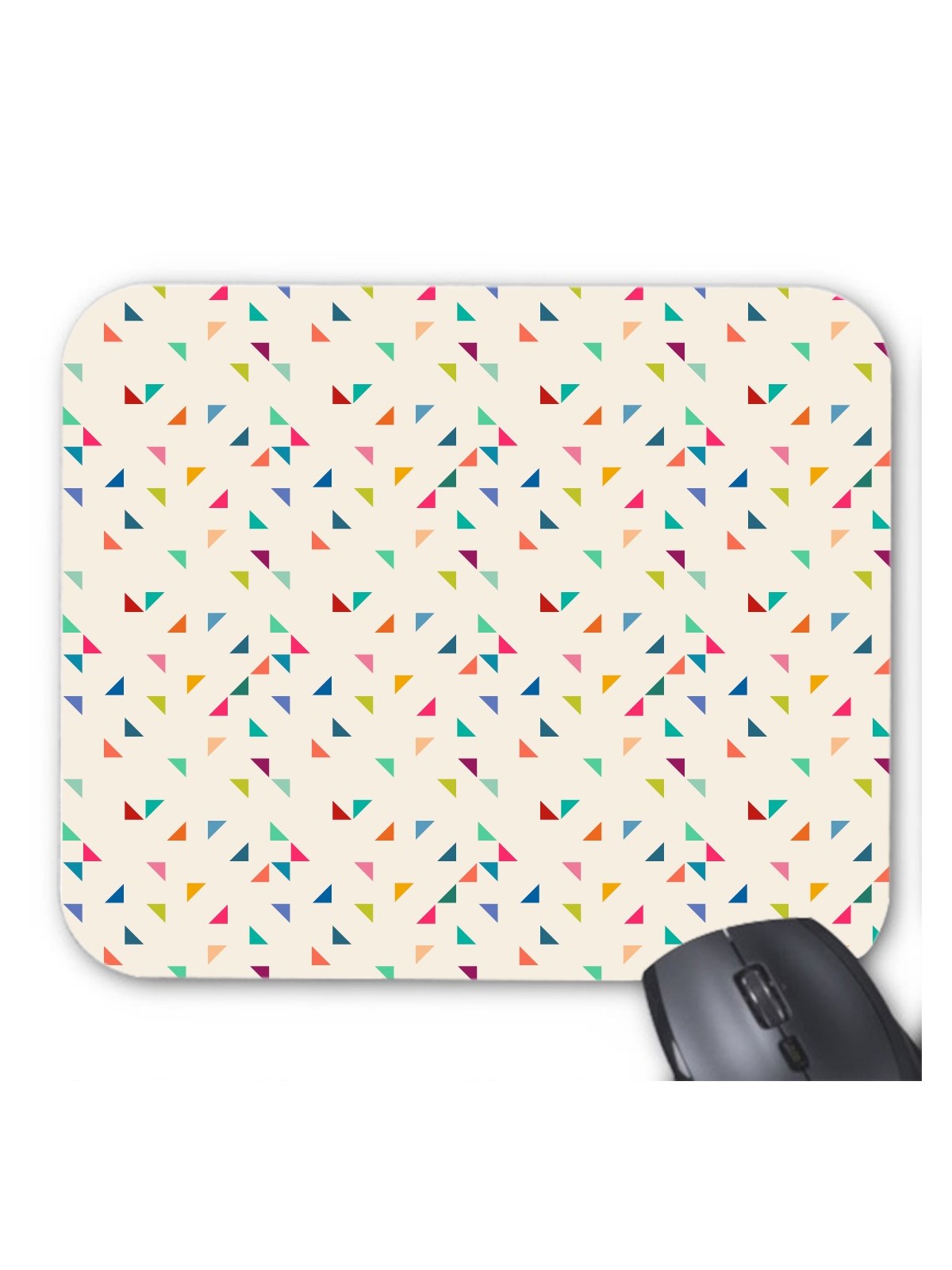 Tapis de souris motif triangle