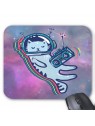 Tapis de souris chat astronaute