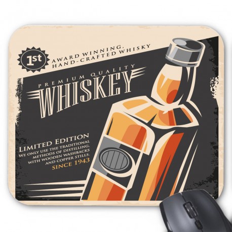 Tapis de souris whisky