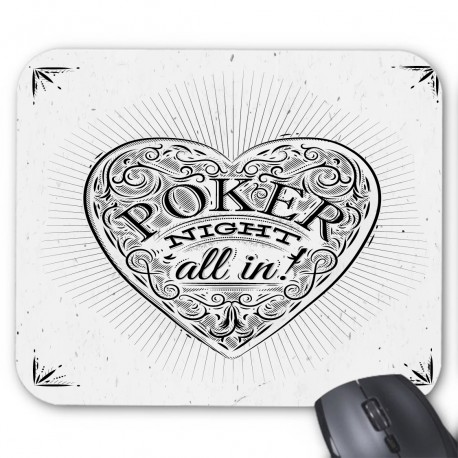 Tapis de souris poker