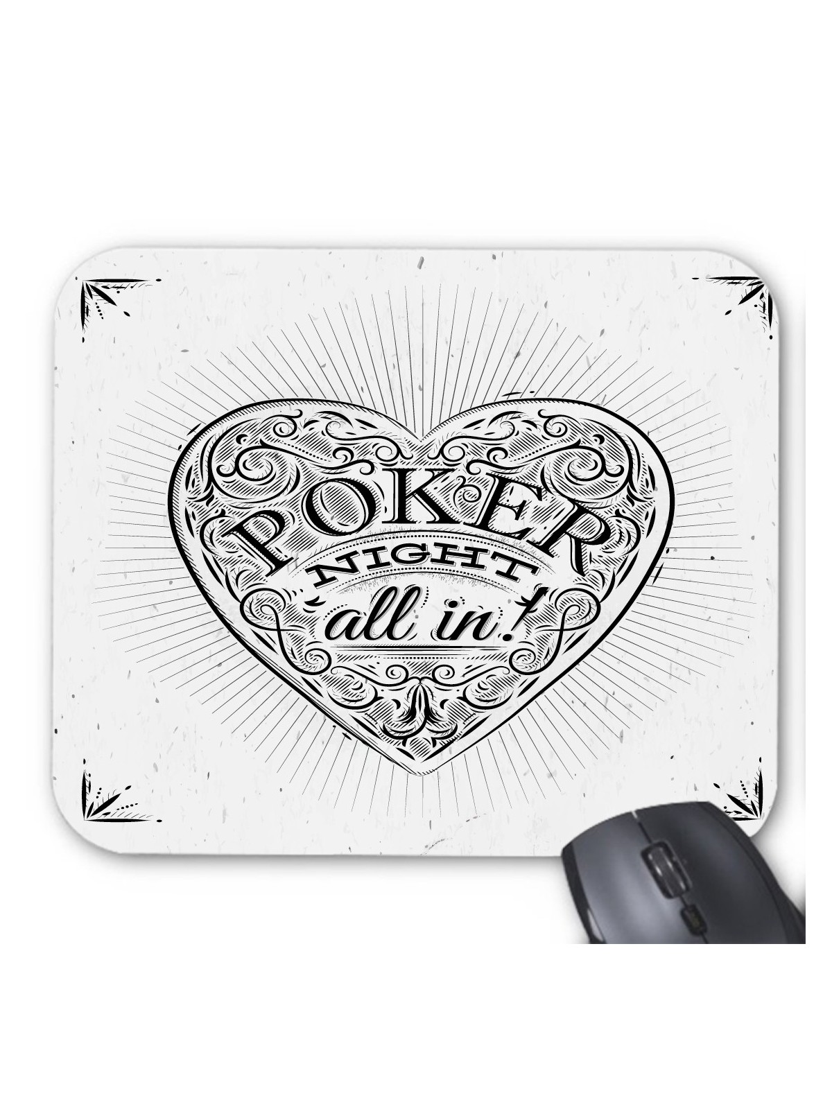 Tapis de souris poker