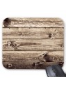 Tapis de souris effet planche de bois