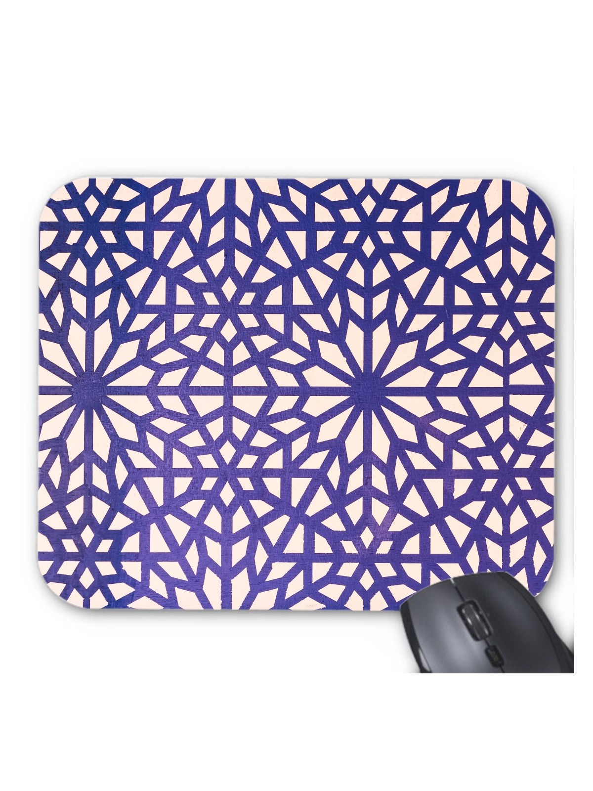 Tapis de souris motif mosaÃ¯que violet