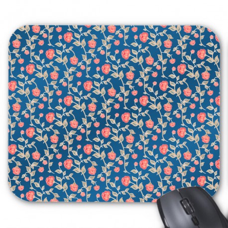 Tapis de souris motifs fleurs