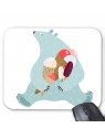 Tapis de souris illustration ours