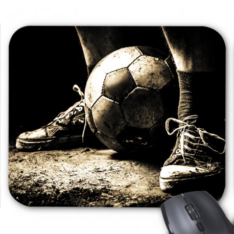 Tapis de souris foot