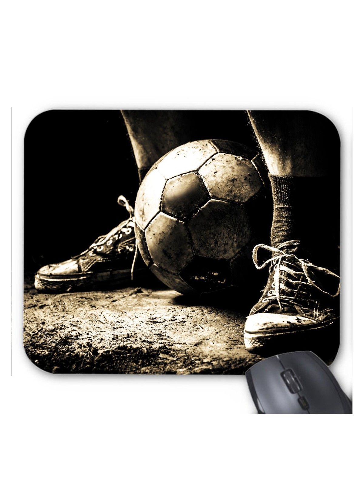 Tapis de souris foot