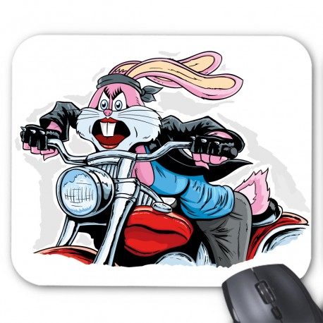 Tapis de souris lapin cartoon