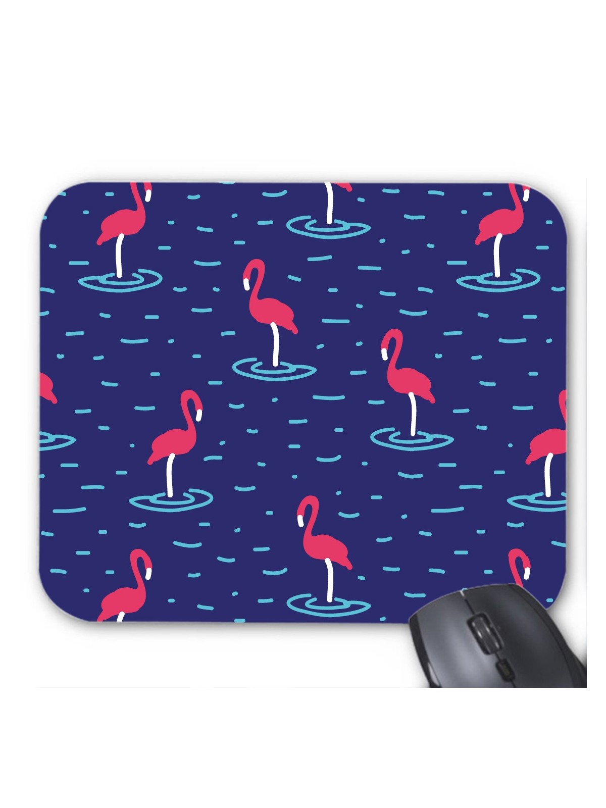 Tapis de souris flamant rose