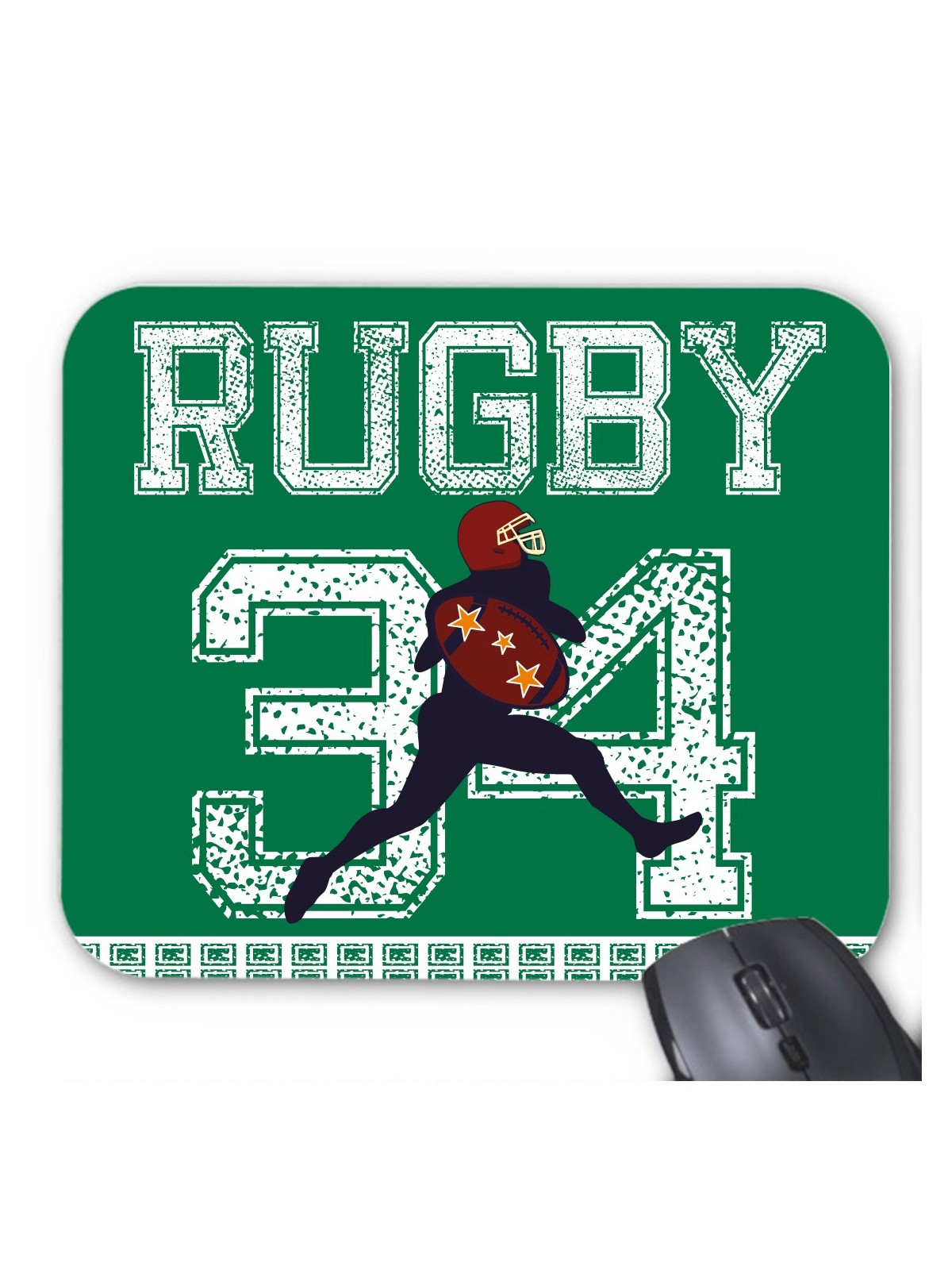 Tapis de souris rugby