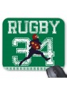 Tapis de souris rugby