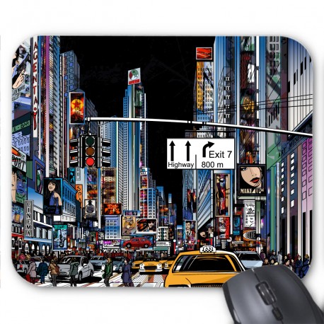 Tapis de souris illustration BD newyork