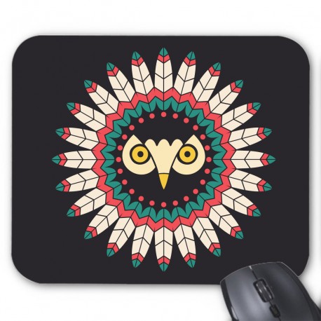 Tapis de souris hibou