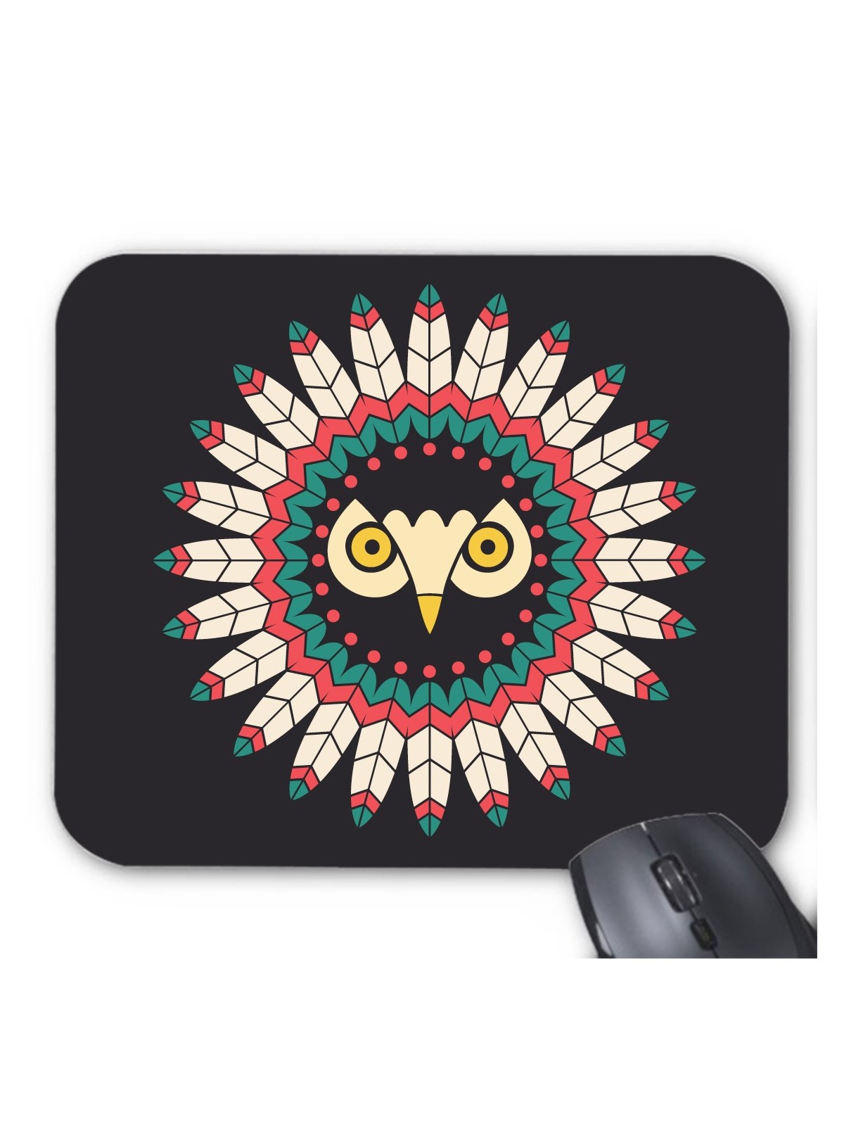 Tapis de souris hibou