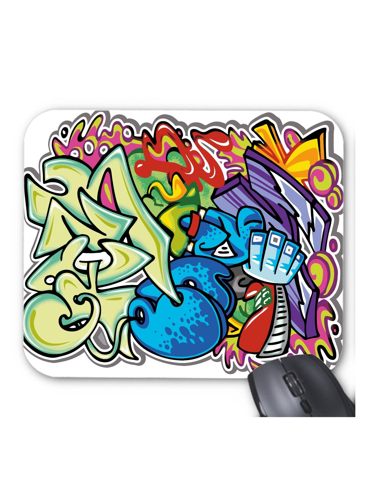 Tapis de souris graff