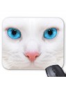 Tapis de souris chat blanc