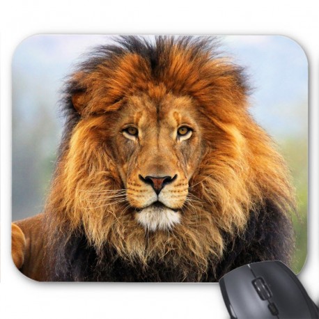 Tapis de souris lion